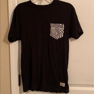 Black Alice in Wonderland x vans teeshirt